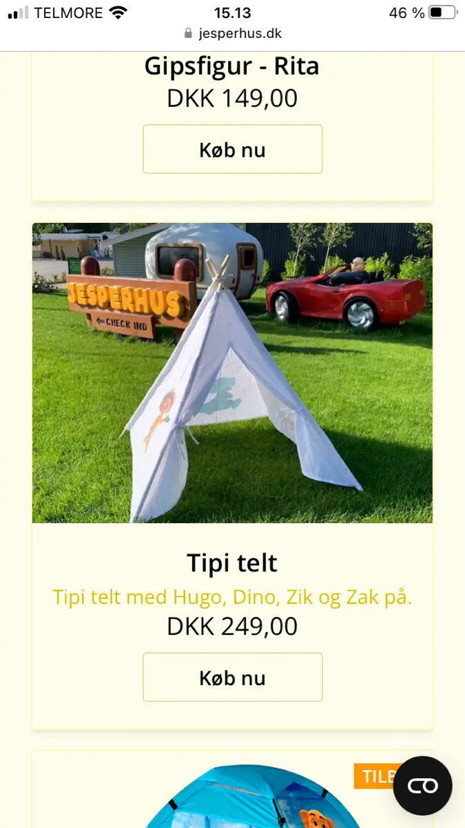 Jesperhus Tipi telt