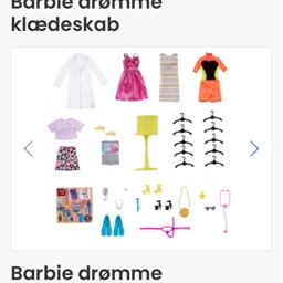 Barbie Luksus klædeskab