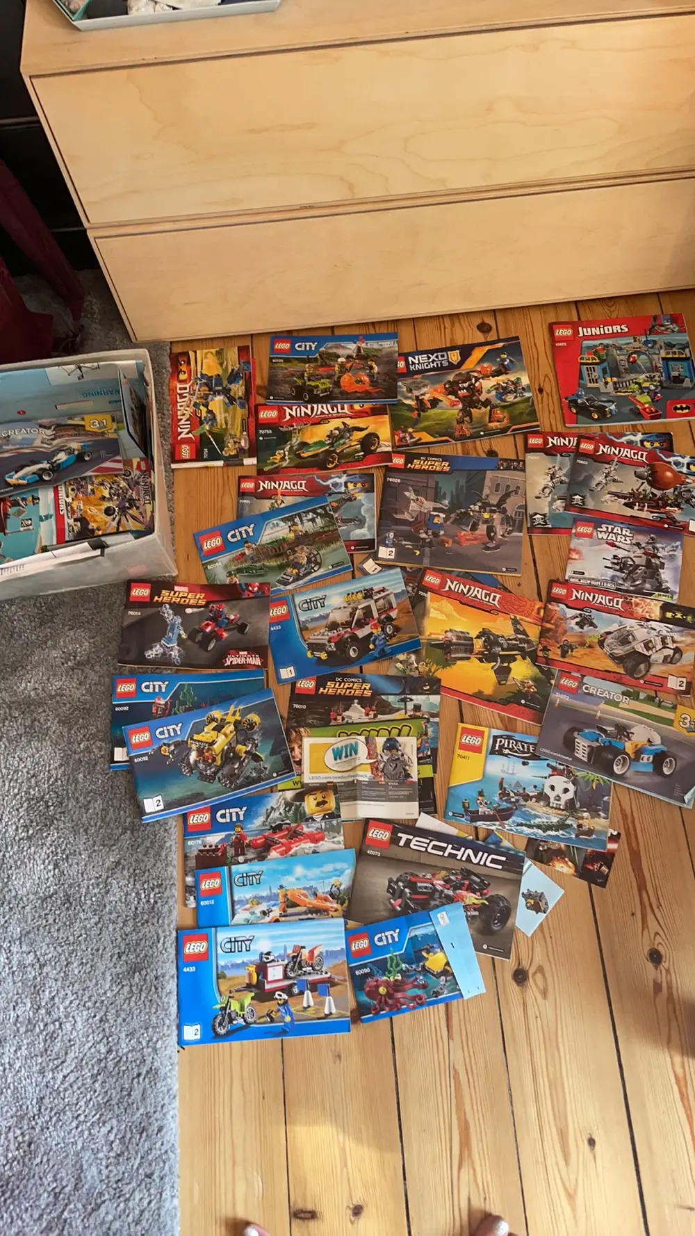 LEGO Kæmpe kasse 20-30 x stk