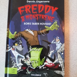 Freddy og monstrene -Boris taber hovedet Læs selv bog