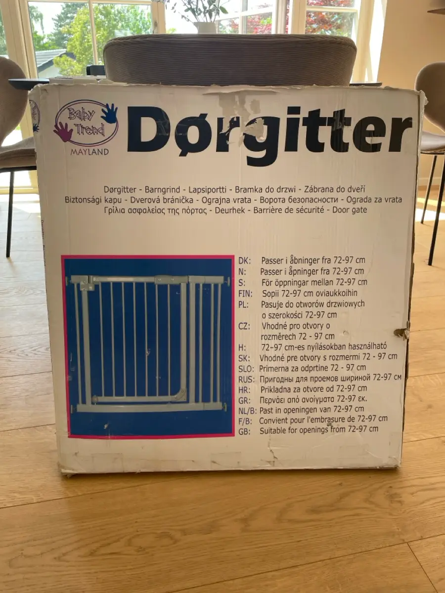 Dørgitter Trappegitter