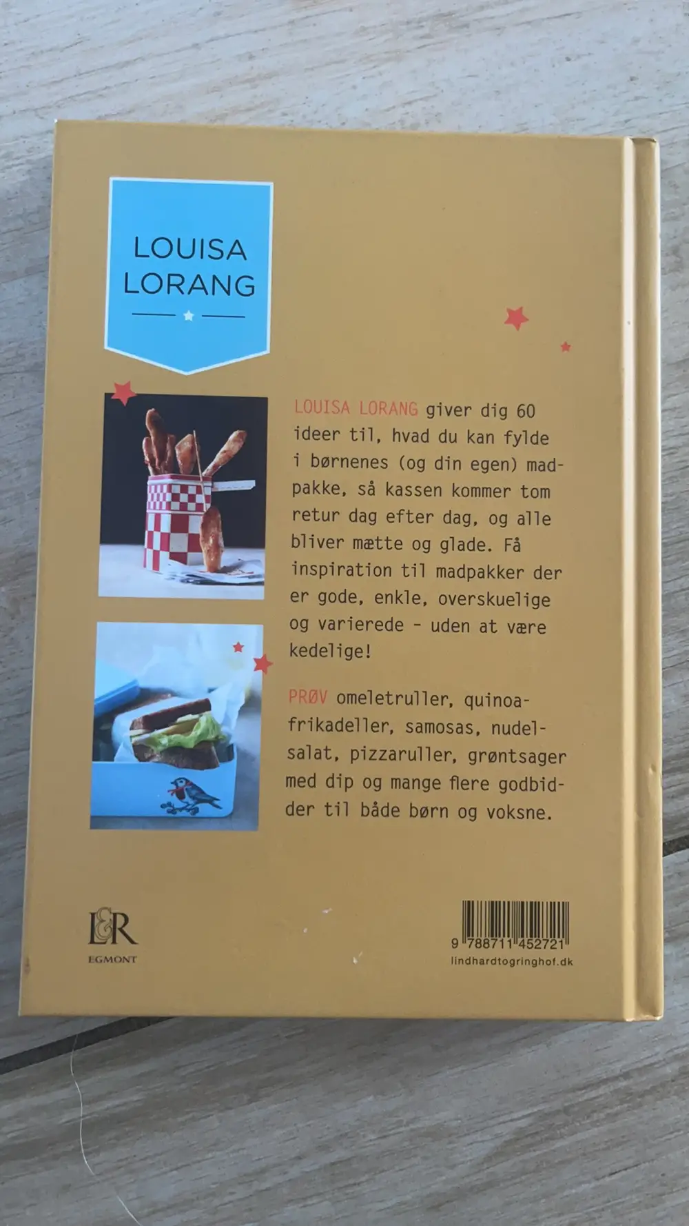 Mine madpakker Bog af Louisa Lorang