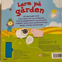 larm på gården Bog