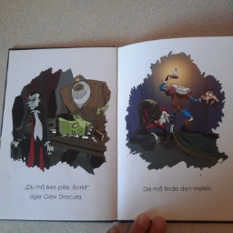 Freddy og monstrene -Boris taber hovedet Læs selv bog