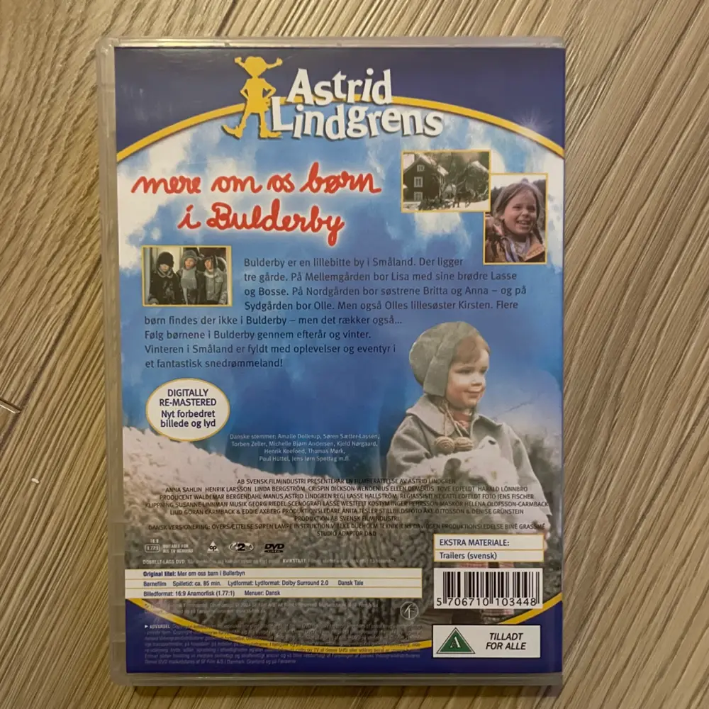 Mere om os børn i Bulderby Astrid Lindgren dvd