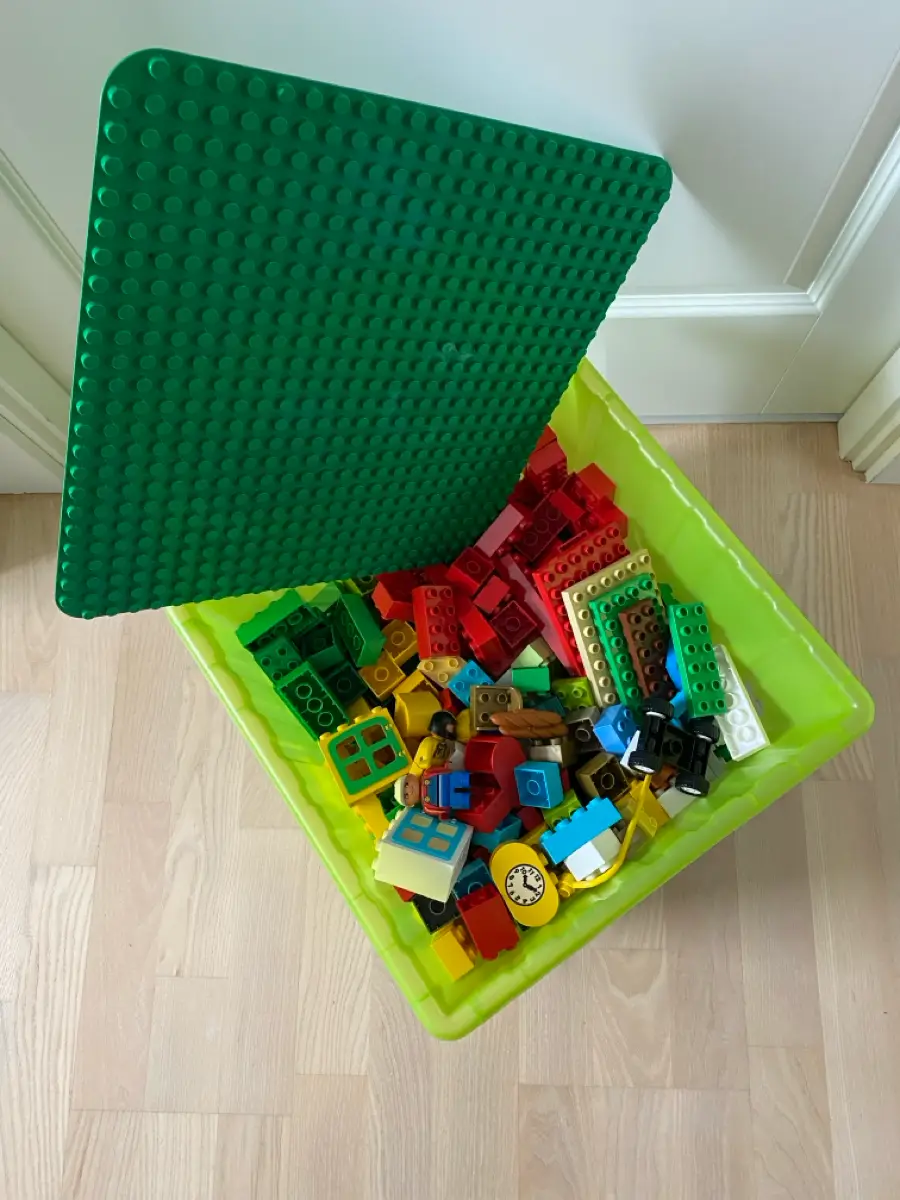 LEGO Duplo Kasse + plade