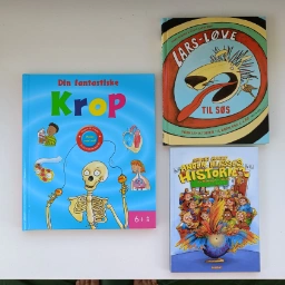 Forskellige titler Flotte børnebøger