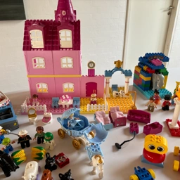 DUPLO Prinsesse slot cirkus biler