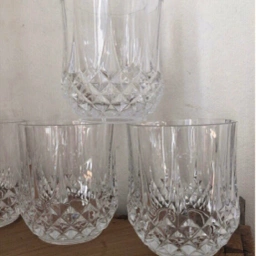 Vintage Krystal wiskeyglas