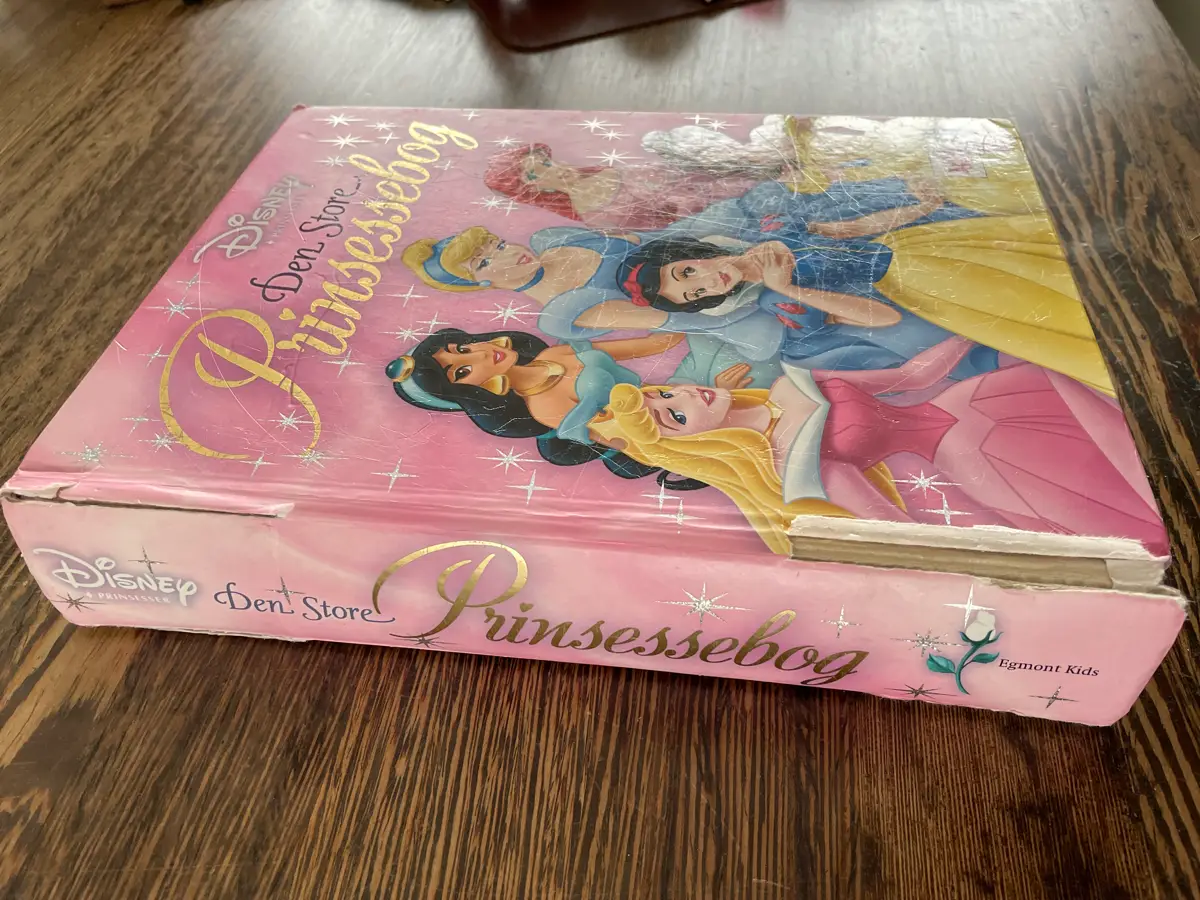 Den Store Prinsessebog Bog m/ 6 skønne Disney-Eventyr