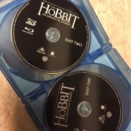 Hobbitten 3D blue-Ray Dvd Blue-Ray disc
