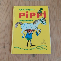 Kender du Pippi Langstrømpe Bog