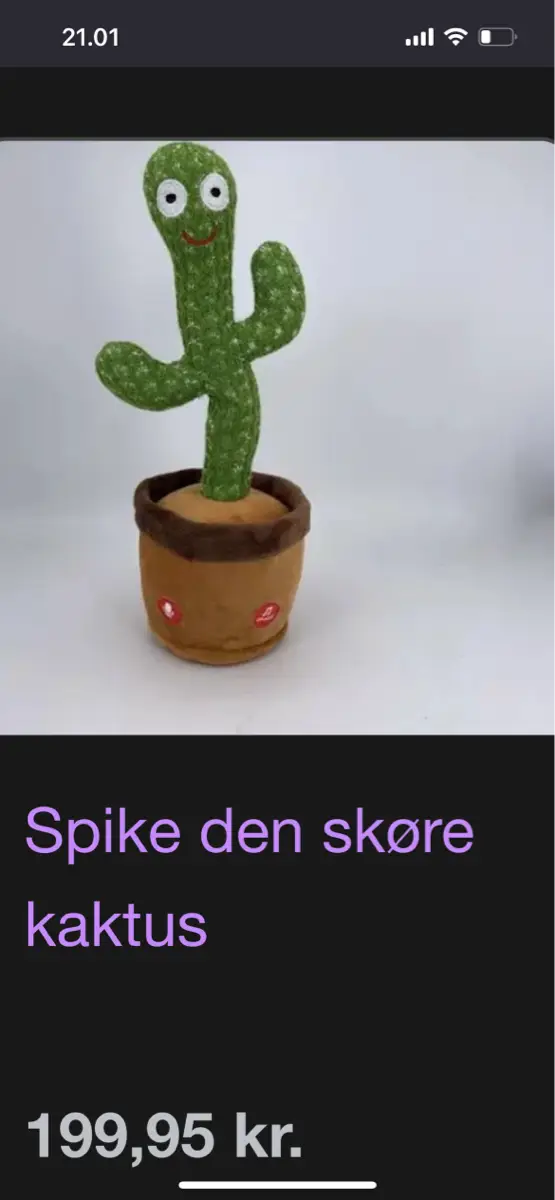 Ukendt Den syngende cactus