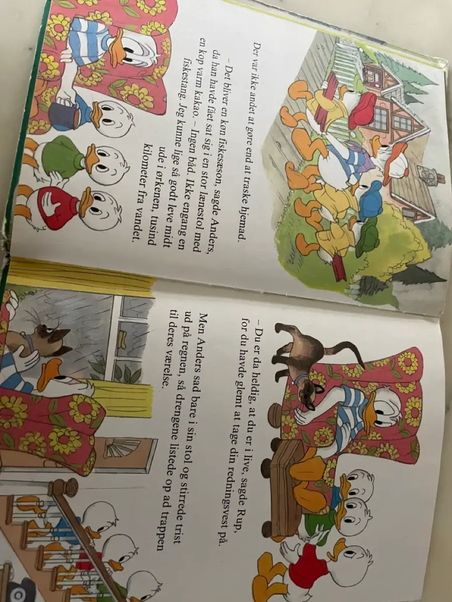 Disney  Anders Ands fødselsdag Bog bøger