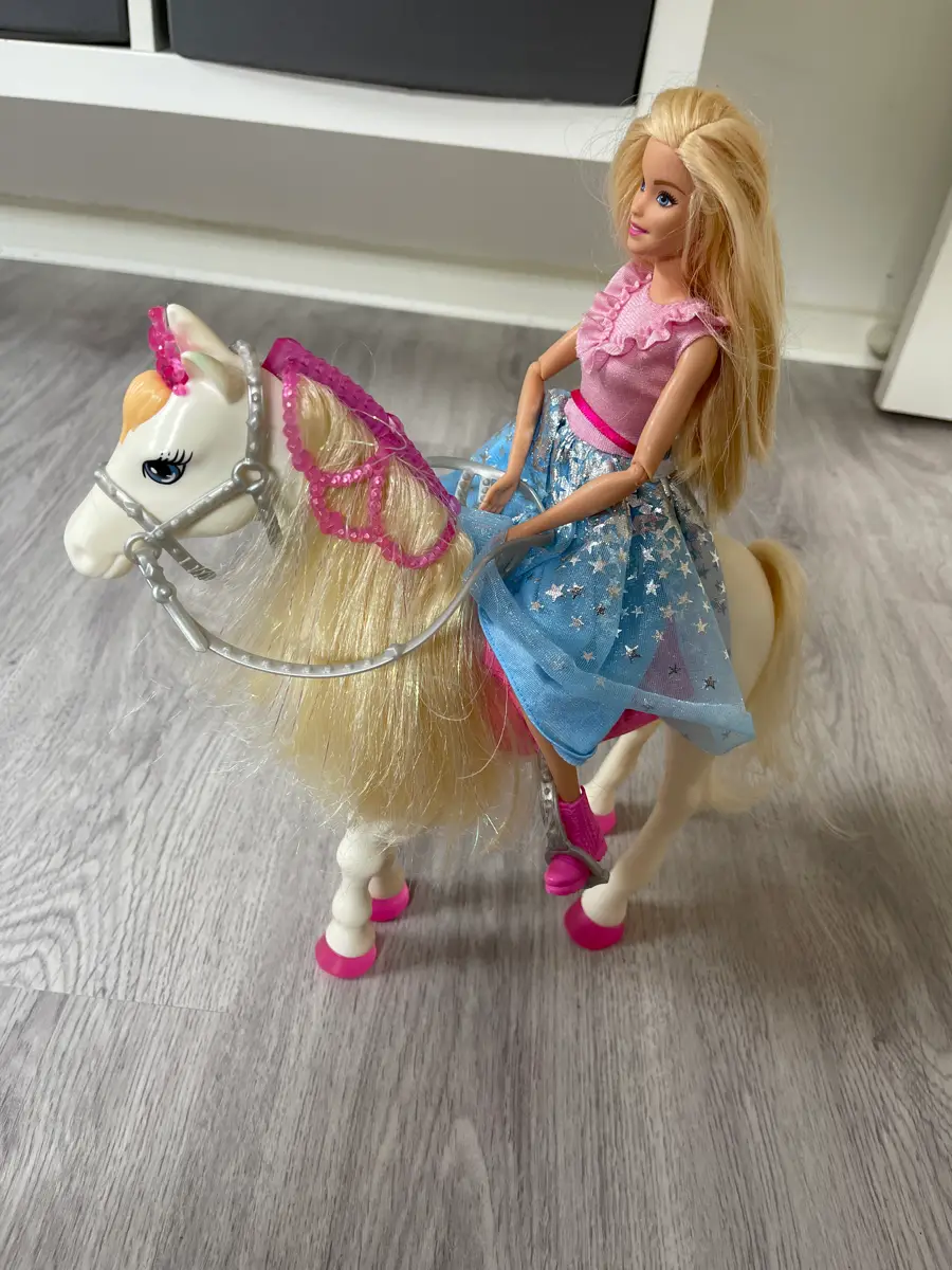 Barbie Dreamtopia princess og hest