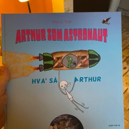 Arthur som astronaut Bog