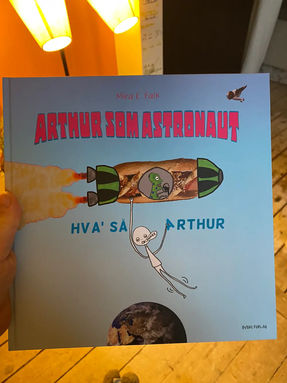 Arthur som astronaut Bog