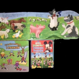 Børnebøger bøger bog Tælle pop up find Disney