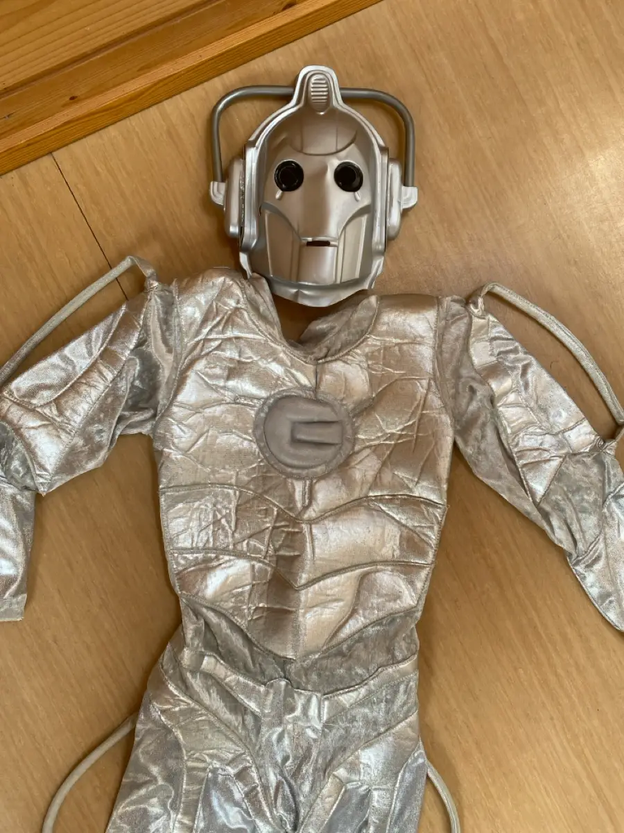 Ukendt Udklædning - sølv robot
