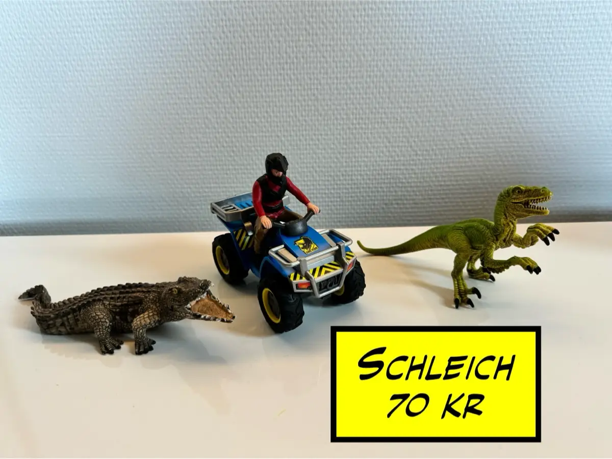 Schleich Offroader med figurer