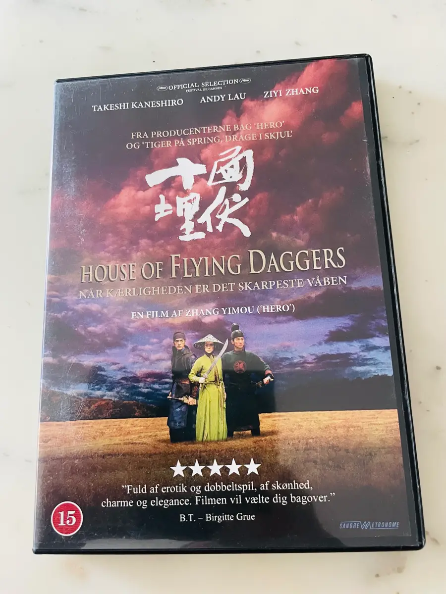 House of flying daggers Dvd film