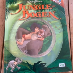 Junglebogen Børnebog med DVD