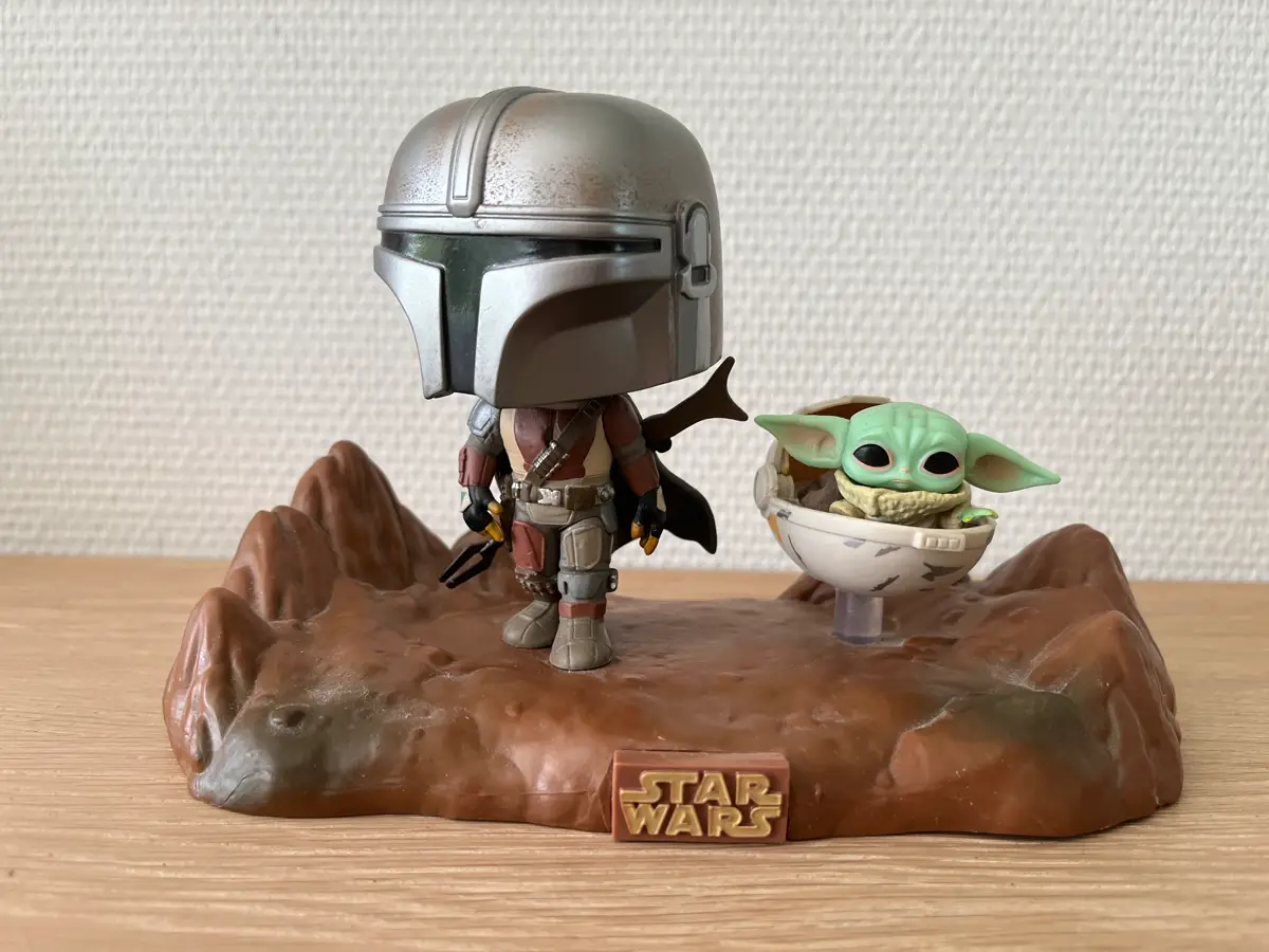 Star Wars Figur Mandalorian m baby Yoda