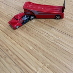 Hot Wheels Rock N Race Red City Hauler