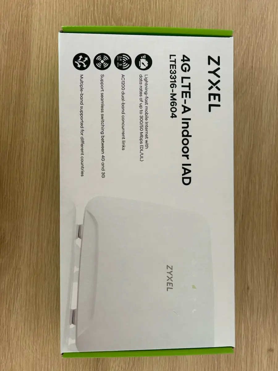 Zyxel 4G modem