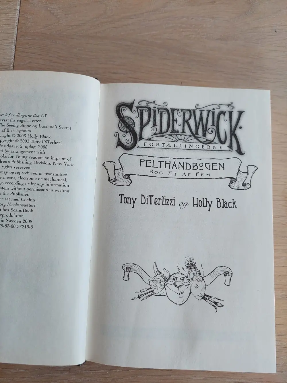 Spiderwick-fortællingerne 1-3 Bog