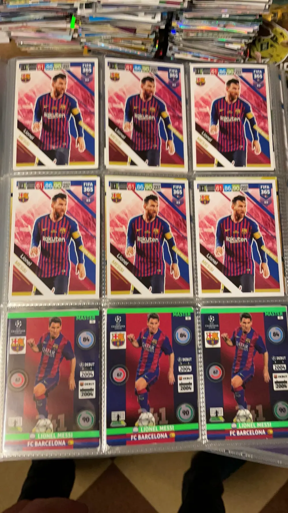 Panini Messi Fodboldkort