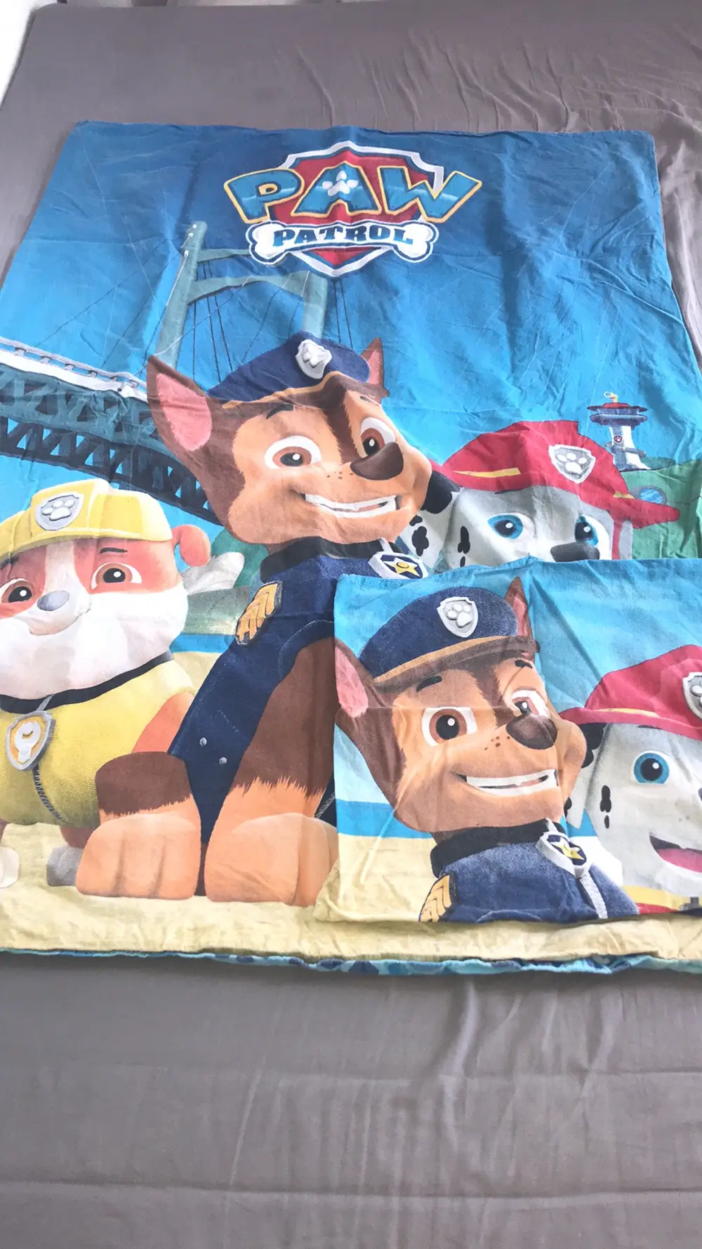 Disney Paw Patrol junior sengetøj