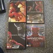 Spiderman 123 og the amazing spiderman Dvd og blu-Ray