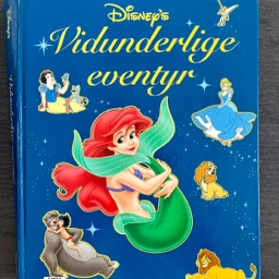 Disneys vidunderlige eventyr Bog med tegninger historier