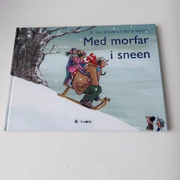 Med morfar i sneen Bog