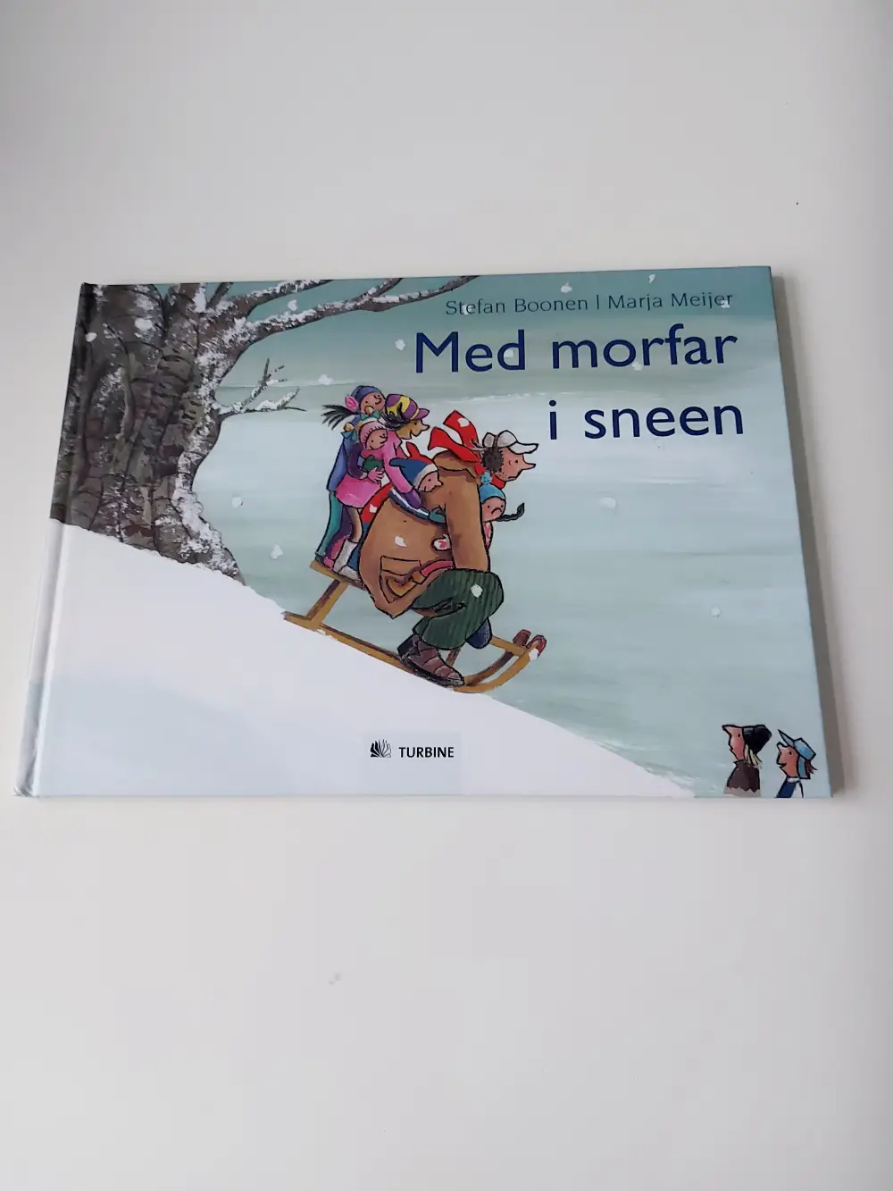 Med morfar i sneen Bog