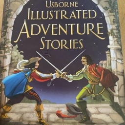 usbourne illustrated adventure stories English book