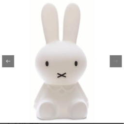 Ukendt Miffy lampe xl