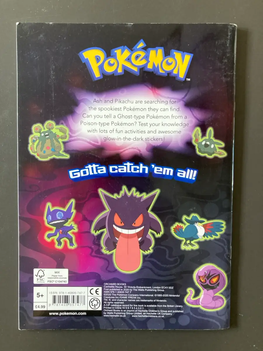 Pokémon Aktivitets hæfte