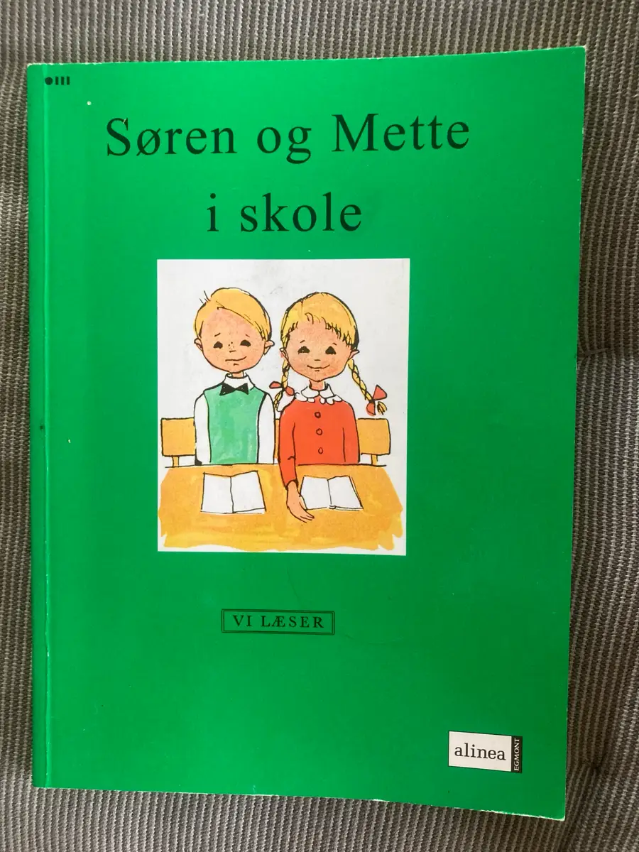 Søren og Mette i skole Læsebog - klassiker