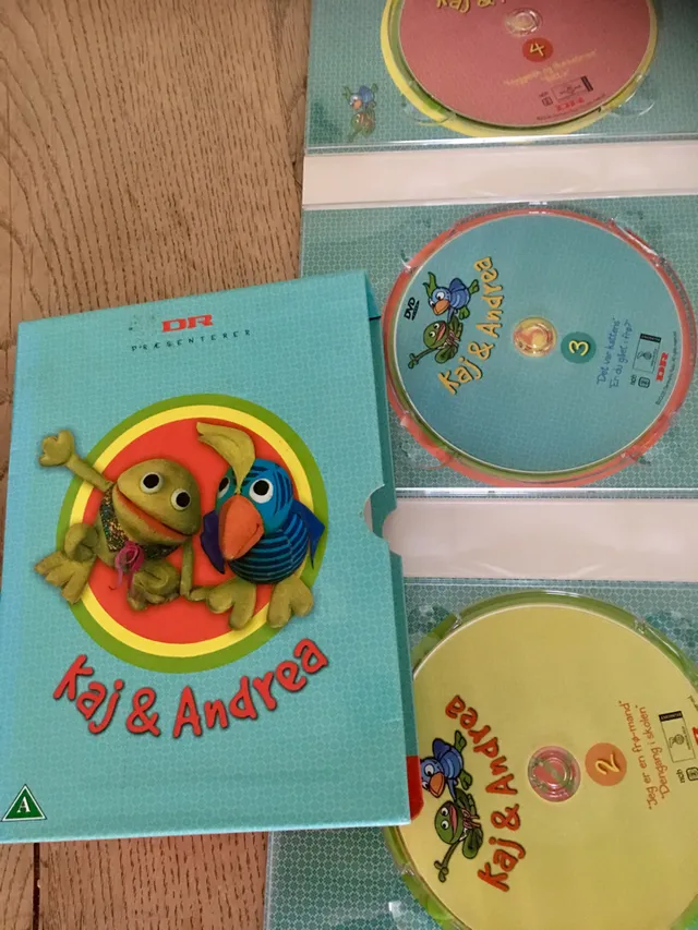 Kaj  Andrea dvd bokssæt DVD bokssæt