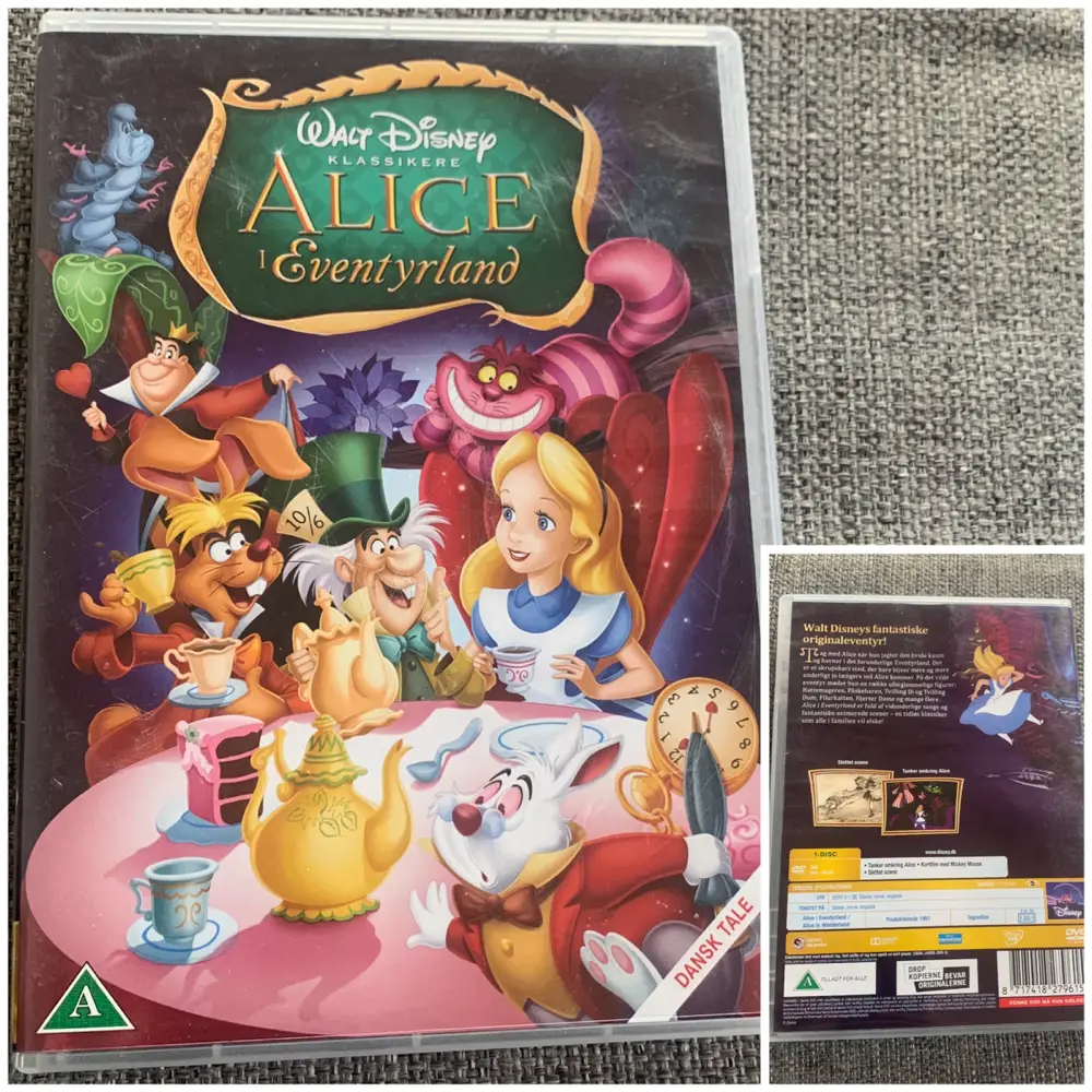 Alice i Eventyrland Dvd