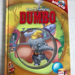 Dumbo Bog med dvd