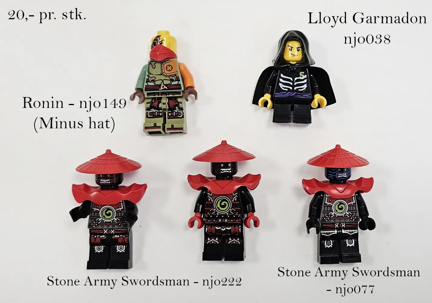 LEGO Minifigurer fra Ninjago