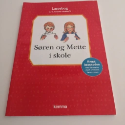 Søren og Mette i skole Bog