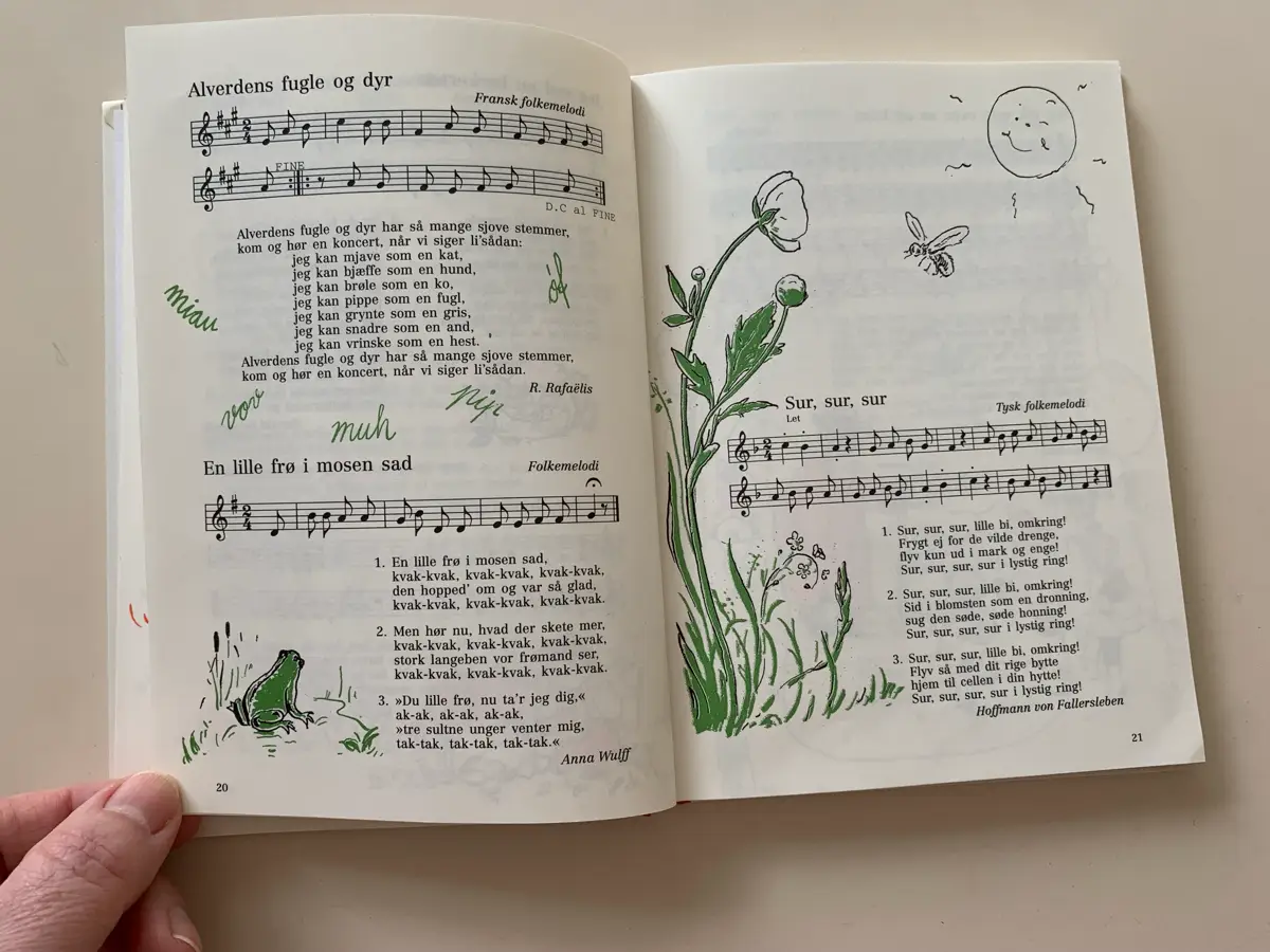 De små synger Klassisk sangbog