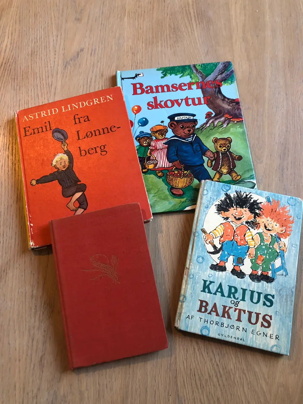 Karius og Baktus Bøger