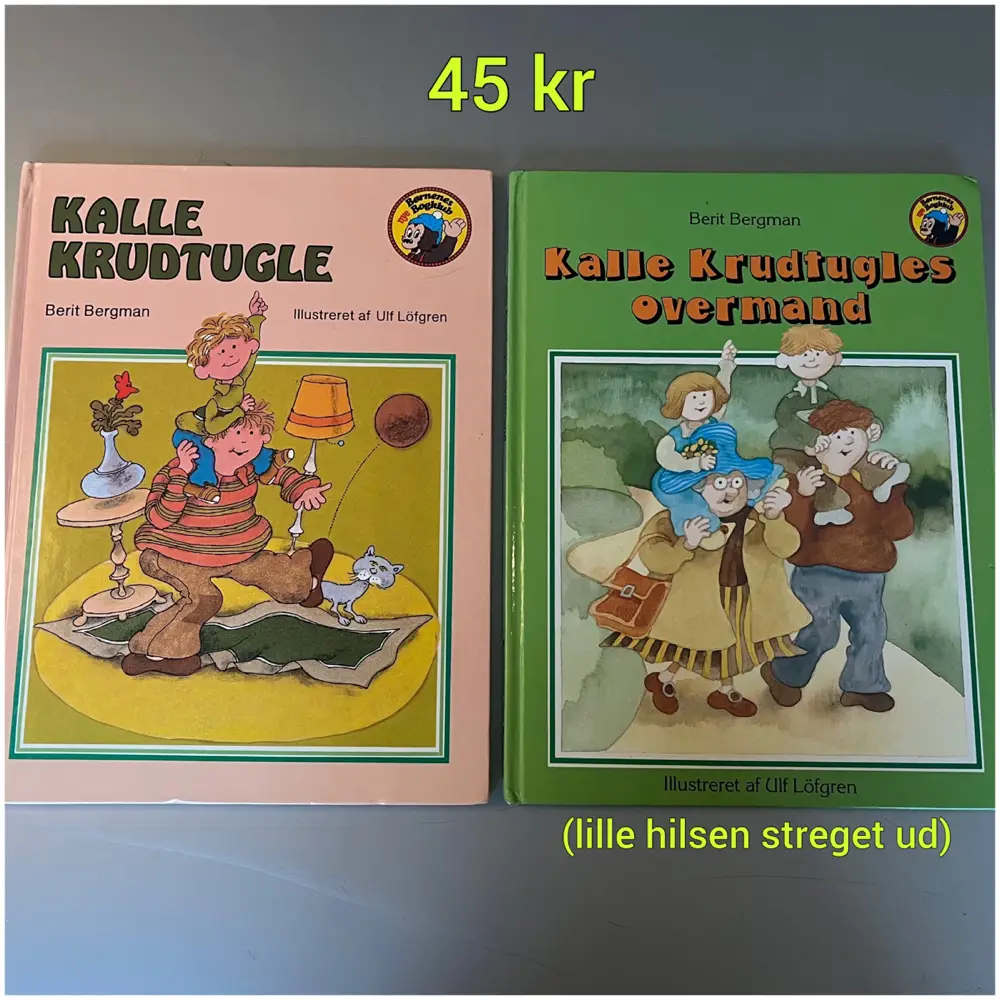 2 Kalle Krudtugle Bøger