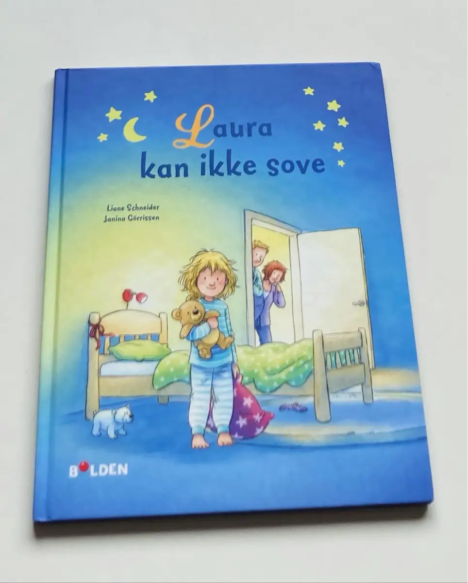 Laura kan ikke sove Børnebøger