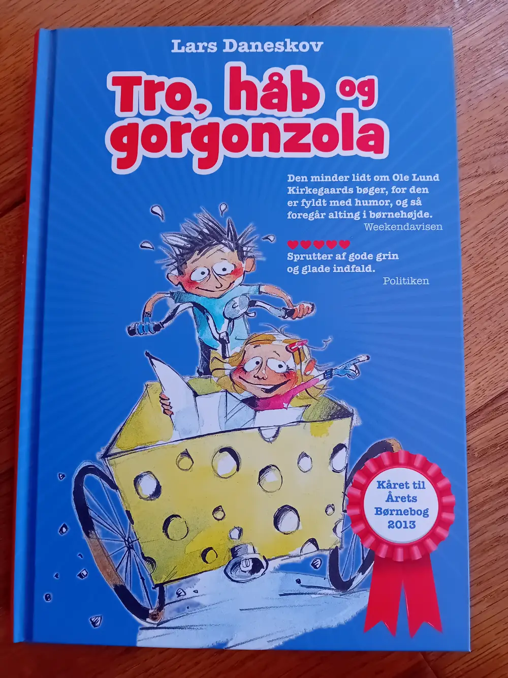 Tro håb og gorgonzola Bog